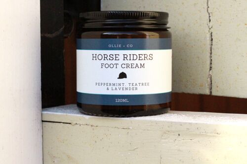 Horse Riders Foot Cream | Peppermint, Lavender & Tea Tree essential oils