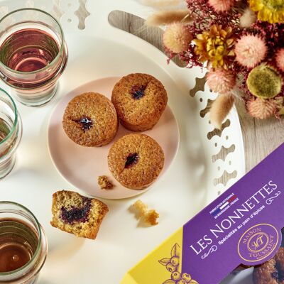 Nonnettes - Blackcurrant x6 - Gingerbread specialties