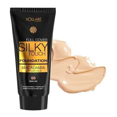 Base de maquillaje correctora VOLLARE Silky Touch - 65 NUDE