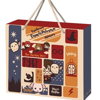 Children's Suitcase Gift Box Size U "Harry Potter Kawai"