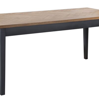 Table à manger Male' Cm 180x80x79 (bois de sapin, placage de frêne E Mdf) D142372000T