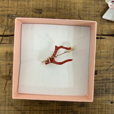 broche corail