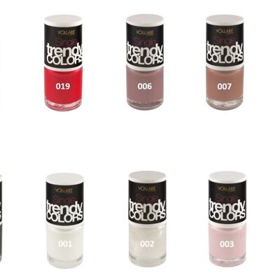 VOLLARE Single Trendy colors nail polish - no 6