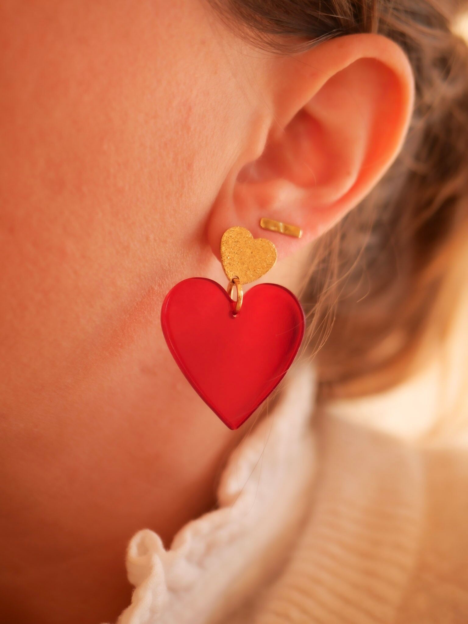 Azeria - Boucles d'oreilles Maé - Idée Cadeau - Fabrication française