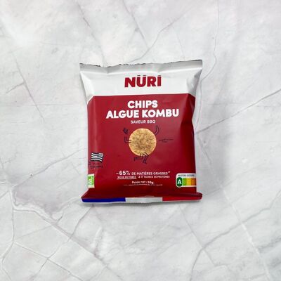 Puffed Chips Kombu Algen & BBQ 50g