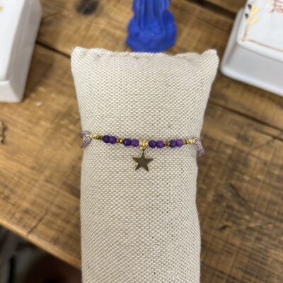 pulsera ajustable estrella