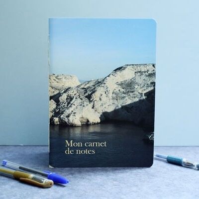 Notebook A5 islands of Frioul Marseille