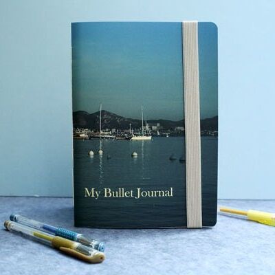 Bullet journal A5 port du Frioul Marseille