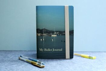 Bullet journal A5 port du Frioul Marseille 1