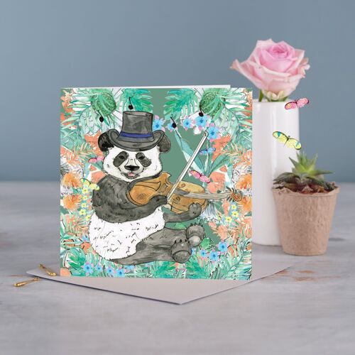 Phil The Panda Greeting Card