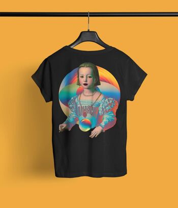 T-shirt graphique unisexe ANARCHY, 100% coton Queer Renaissance Art, Pride Apparel avec une esthétique surréaliste. 4