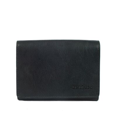 RFID wallet Berlin 2 steel blue