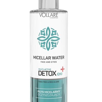 Micellar water Detox VOLLARE cosmetics