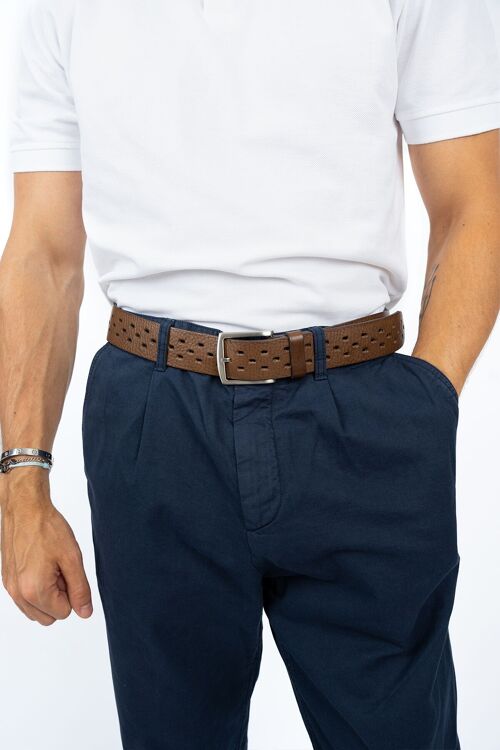 Ceinture pour homme OMER taupe