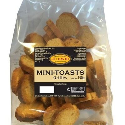 Mini grilled toasts - 150g