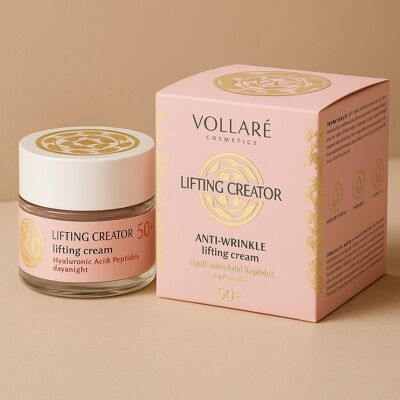 VOLLARE Age Creator 50+ Crema reafirmante antiarrugas de día y de noche