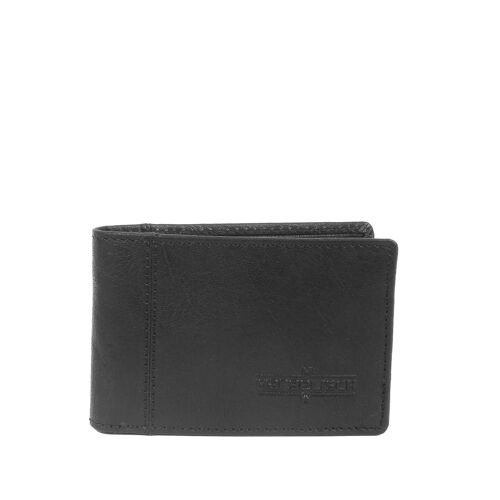 Buy wholesale RFID mini wallet Marcello 2 black | Geldbörsen