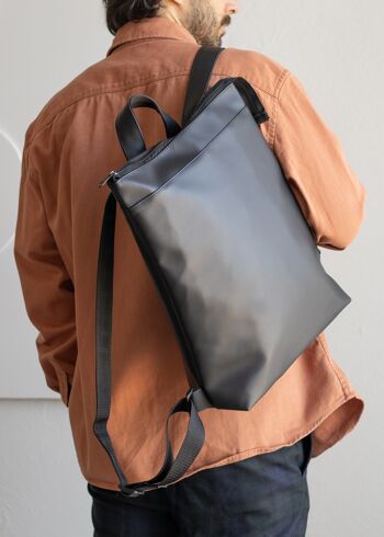 Sac à dos unisexe minimaliste, sac à dos pour ordinateur portable 2