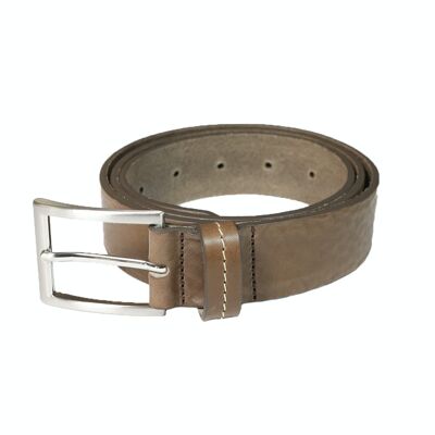 OSVALD taupe men's belt