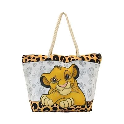 Disney The Lion King Leopardin-Soleil Beach Bag, Yellow
