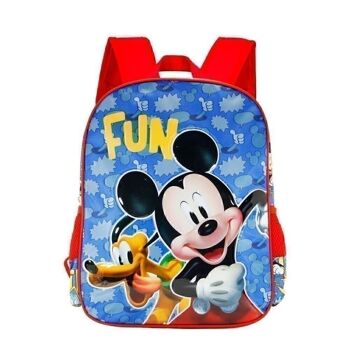 Disney Mickey Mouse Fun-Basic Sac à dos Multicolore 2