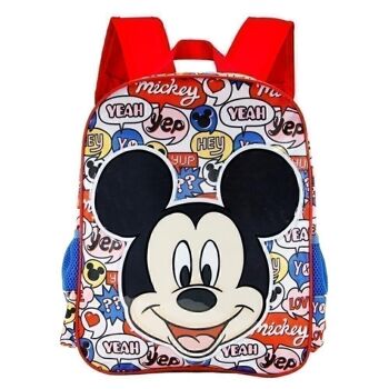 Disney Mickey Mouse Yeah-Basic Sac à dos Rouge 2