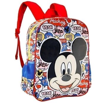 Disney Mickey Mouse Yeah-Basic Sac à dos Rouge 3