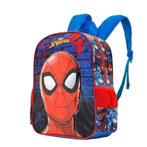 Marvel Spiderman Badoom-Mochila Basic, Rojo