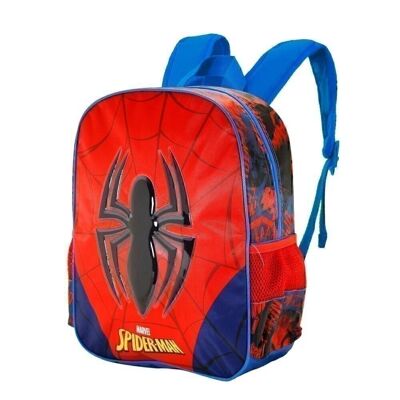 Marvel Spiderman Spider-Basic Rucksack, Rot