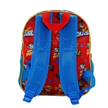 Paw Patrol Guys-Basic Sac à dos, Rouge 4