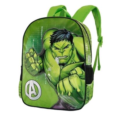 Marvel Hulk Challenge-Mochila Basic, Verde