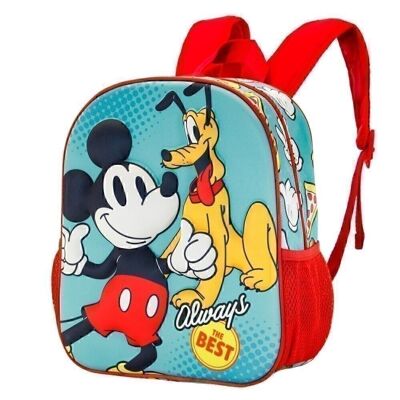 Disney Mickey Mouse Best-Small 3D Rucksack, Grün