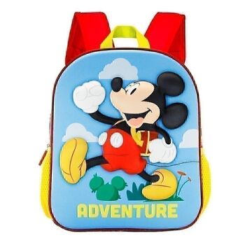 Disney Mickey Mouse Adventure-Petit sac à dos 3D, multicolore 2