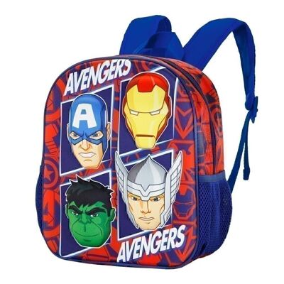 Marvel Avengers The Four-Small Sac à dos 3D Rouge