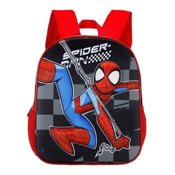 Marvel Spiderman Rally-Small Sac à dos 3D Noir 2