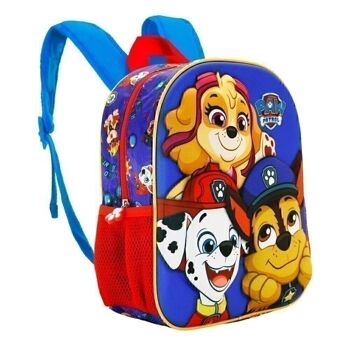 Paw Patrol Mates-Petit sac à dos 3D, bleu 3