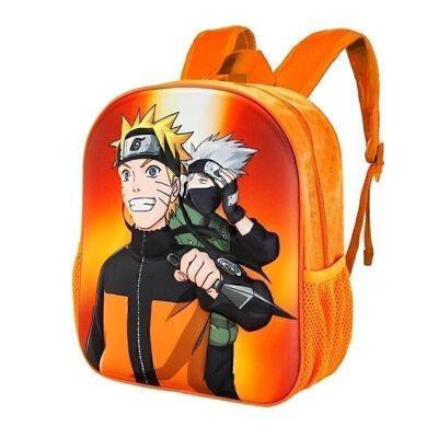 Naruto Action-Mochila 3D Pequeña, Rojo