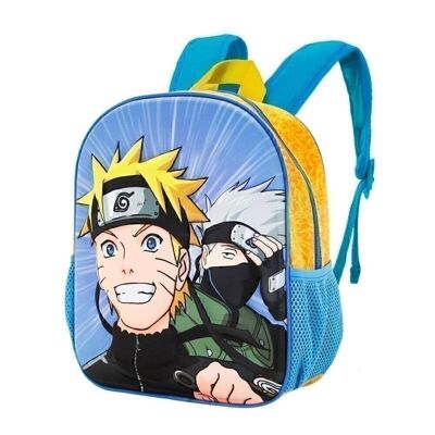 Naruto Naruto Clan-Petit sac à dos 3D, bleu