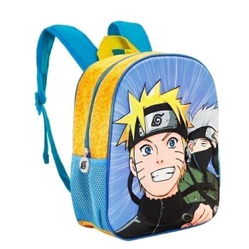 Naruto Naruto Clan-Petit sac à dos 3D, bleu 3