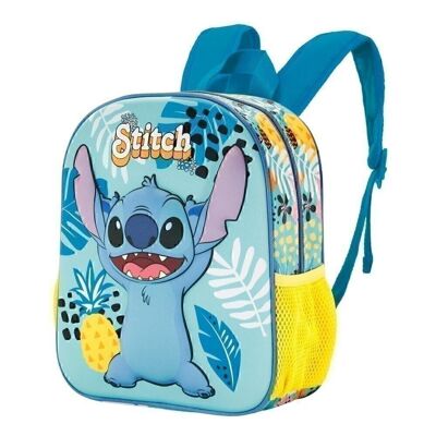 Disney Lilo and Stitch Alien-Small 3D Backpack, Blue