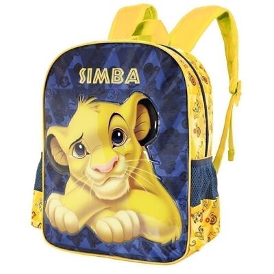Disney The Lion King Simba Rest-Small 3D Backpack, Dark Blue