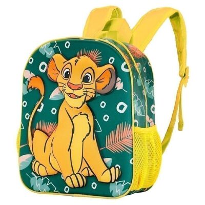 Disney The Lion King Green-Small 3D Backpack, Green