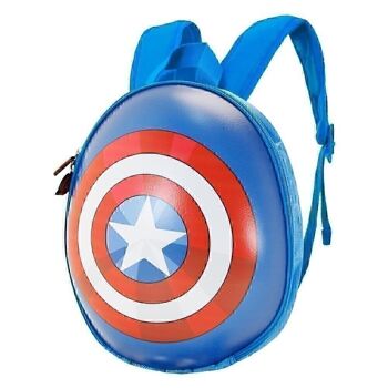 Marvel Captain America Shield Cap-Eggy Sac à dos Bleu 3