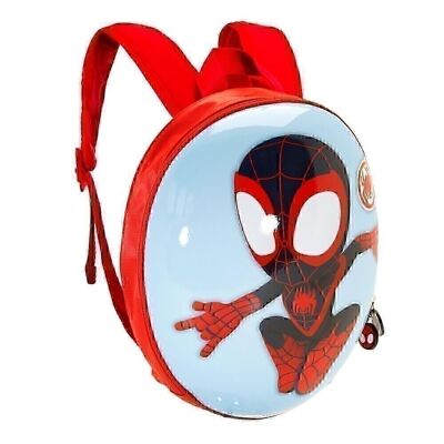 Marvel Spiderman Leap-Mochila Eggy, Azul