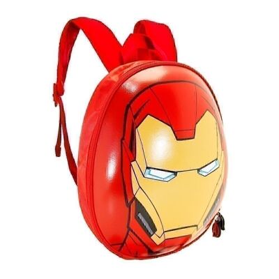 Marvel Iron Man Tech Power-Eggy Sac à dos Rouge