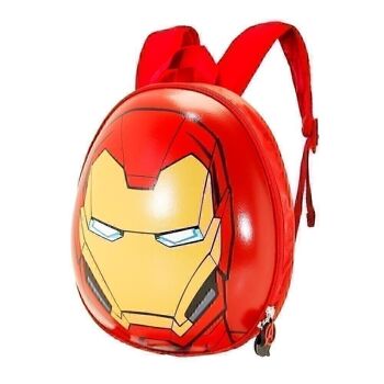 Marvel Iron Man Tech Power-Eggy Sac à dos Rouge 3