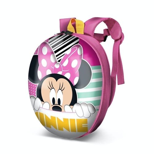 Disney Minnie Mouse Curious-Mochila Eggy, Rosa