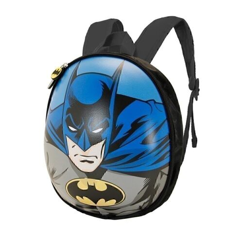 DC Comics Batman Bat Face-Mochila Eggy, Azul