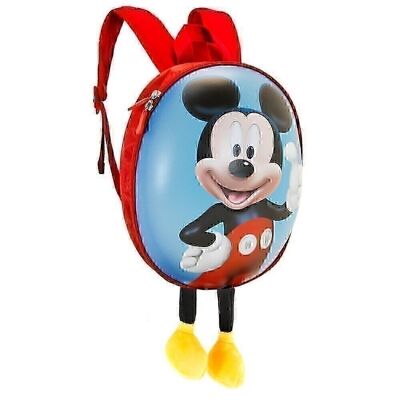 Disney Mickey Mouse Okay-Eggy Legs Backpack, Blue