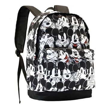 Disney Mickey Mouse Mess-Sac à dos HS FAN, Noir 3